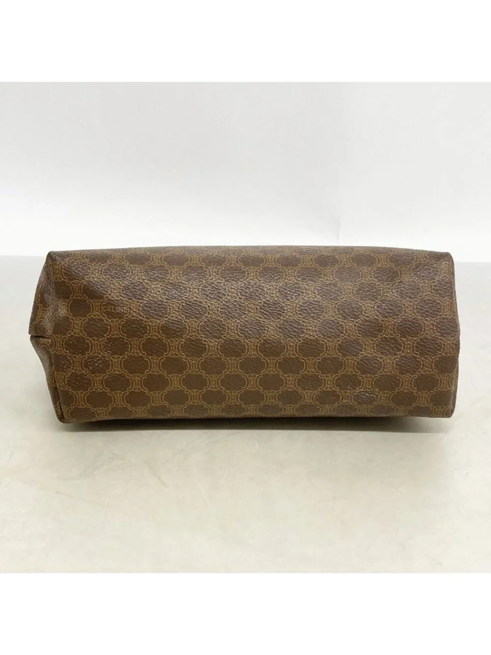 Celine Pouch Macadam Brown Gold